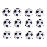 24 pc - Sport Theme Edible Sugar Cake Cupcake Cookie Toppers Decorations (Soccer)