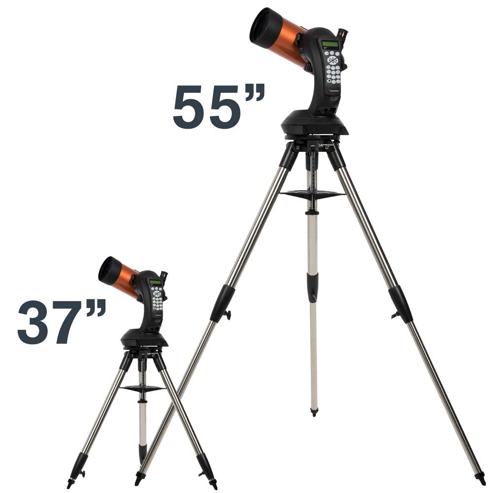 Celestron - NexStar 4SE Telescope - Computerized Telescope for Beginners and Advanced Users,Fully-Automated GoTo Mount,SkyAlign Technology,40,000+ Celestial Objects, 4-Inch Primary Mirror,Orange