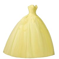 Quinceanera Dresses Lace Prom Ball Gown Sweet 16 Princess Dresses