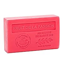 French Soap With Shea Butter - Maison du Savon - Passion Fruit 125g