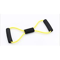 Latex figure of eight pull rope for girls (yellow)