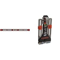 BLACK+DECKER Level Tool, 36-Inch with MarkIT Picture Hanging Kit (BDSL10 & BDMKIT101C)