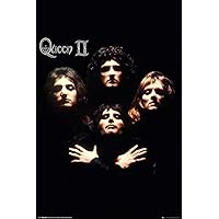 POSTER STOP ONLINE Queen - Music Poster (Bohemian Rhapsody - Queen II - Album Cover) (Size 24
