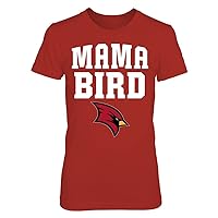 Saginaw Valley State Cardinals T-Shirt - Mama Bird - Women's Tee/Red/XL