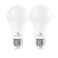 Great Eagle Lighting Corporation 40/60/100W Equivalent 3-Way A19 LED Light Bulb 3000K Soft White Color (2-Pack)