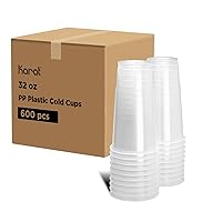 C-KPP32 32oz PP Cold Plastic Cups (104.5mm) - (Case of 600)
