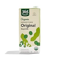 365 by Whole Foods Market, Organic Unsweetened Soy Beverage, 32 Fl Oz