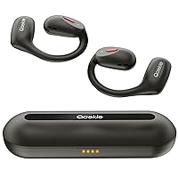 Open Ear Headphones - Wireless Bluetooth 5.3 Headphones with HD Mic, Open Ear Ture Wireless Earbuds Immersive Superior Sound, 60hrs Playtime Sweatproof Sport Earbuds for Running
