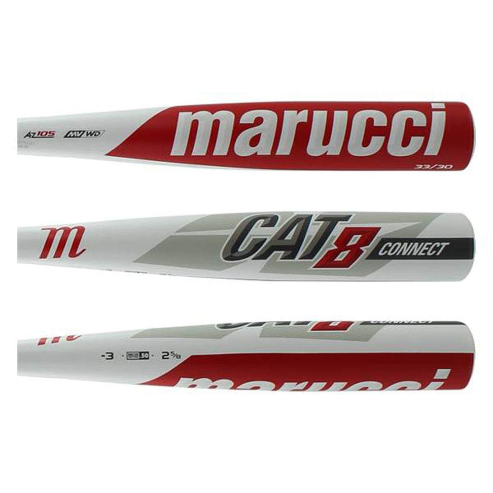 Marucci CAT8 CONNECT -3 BBCOR Baseball Bat, 2 5/8