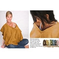 Loved Baby BREASTFEED Nursing COVER GOLD BEIGE - SHOW & TELL CARAMEL