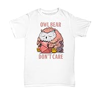 Owl Bear Don't Care Shirt. DND tee. Druid Gift, Roleplaying RPG Tshirt