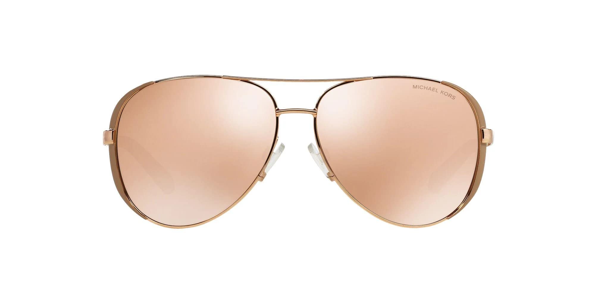Amazoncom Michael Kors MK5004 Chelsea Sunglasses GoldBrown  Clothing  Shoes  Jewelry