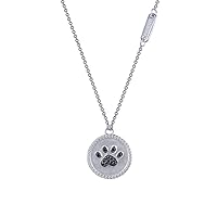 Sentimedals Dog Paw Pendant Necklace