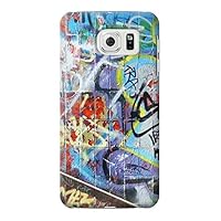 R0588 Wall Graffiti Case Cover for Samsung Galaxy S7 Edge