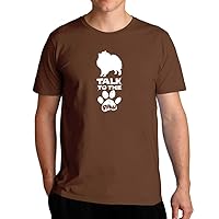 Talk to The paw Keeshond T-Shirt