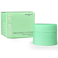 SUGAR LIPS Exfoliating Lip Scrub By Give Them Lala- Hydrating Lip Scrub For Chapped Lips & Dead Skin- Gentle Lip Exfoliator With Bamboo Extract & Shea Butter For Smooth Lips- Cruelty-Free, Made In USA