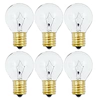 Lava Lamp Bulb 30W, The Lava Original Replacement Bulbs for 16-Inch Lava Lamps,Glitter Lamps,Dimmable,Warm White,6 Pack