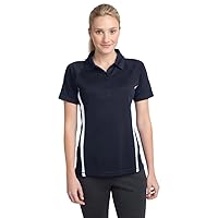 Sport-Tek Women's Micro Mesh Colorblock Polo Shirt
