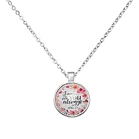 𝐂𝐡𝐫𝐢𝐬𝐭𝐢𝐚𝐧 𝐍𝐞𝐜𝐤𝐥𝐚𝐜𝐞 Religious Bible Verse Gift Jewelry for 𝐖𝐨𝐦𝐞𝐧 𝐆𝐢𝐫𝐥𝐬