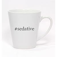 #sedative - Hashtag Ceramic Latte Mug 12oz
