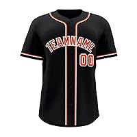 Custom Men Women Boy Baseball Jersey Sports Shirt Stitched or Printed Personalize Name and Number