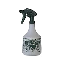 Little Giant® Professional Spray Bottle | All Purpose General Use Spray Bottle | Horse Spray Bottle | Heavy Duty Spray Bottle | 32 Ounces | Green