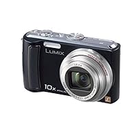 Panasonic Lumix DMC-TZ5K 9MP Digital Camera with 10x Wide Angle MEGA Optical Image Stabilized Zoom (Black) (OLD MODEL)