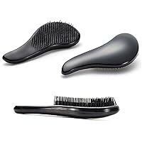 1 Pc Professional Short Big Handle Comb Salon Styling Hair Brush Cute Detangling Combs Hair Care Tool Random Color