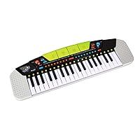 Simba 106835366 - My Music World Keyboard im modernen Stil, 37 Tasten, 8 Demos, 8 Rhythmen, 54x17cm, ab 4 Jahre, ‎Mehrfarbig