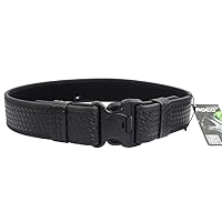 Basketweave Duty Belt,Police Duty Belts, Web Duty Belt with Loop Liner (Medium, 34-40)