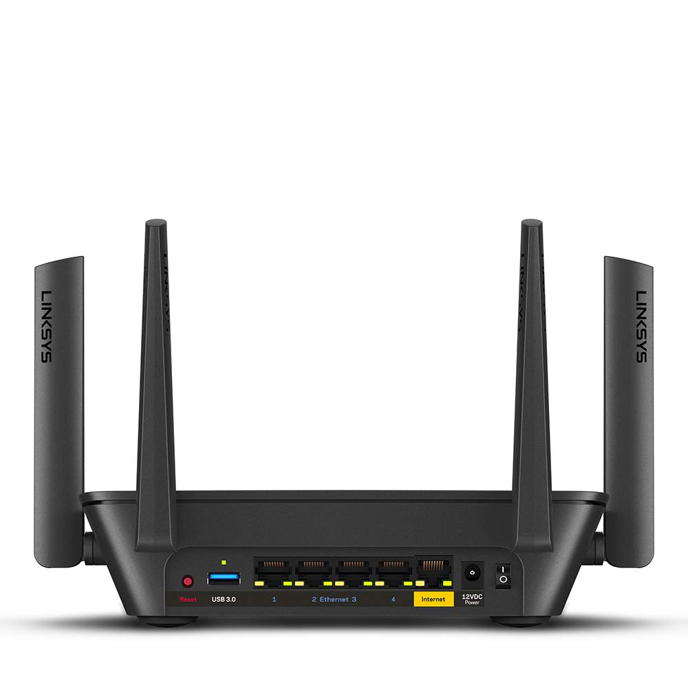 Linksys Mesh Wifi 5 Router, Tri-Band, 2,000 Sq. ft Coverage, Supports Guest WiFi, Parent Control, 20+ Devices, Speeds up to (AC2200) 2.2Gbps - MR8300