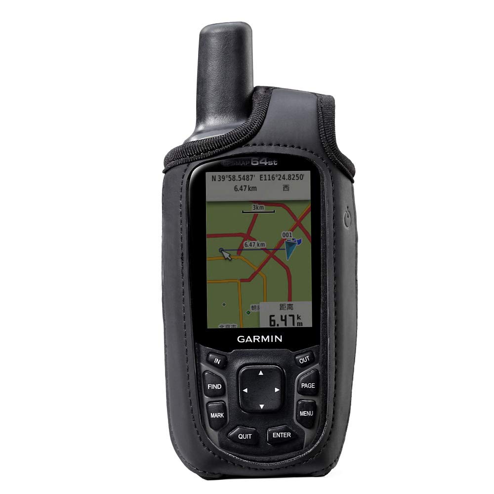 Black Slip Case for Garmin GPSmap 62 62s 62st 62sc 62stc 64 64s 64st 64sc - Protective Cover - Handheld GPS Navigator Accessories (Slip Case)