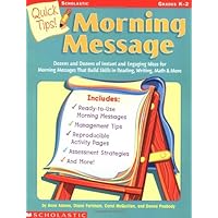 Quick Tips!: Morning Message Quick Tips!: Morning Message Paperback