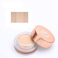 Eye Primer Concealer Cream Makeup Base Long Lasting Concealer Easy to Wear Cream Moisturizer Oil Control Brighten Skin (02)