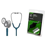 Classic III Monitoring Stethoscope with ID Tag - Caribbean Blue Tube, 27 inch