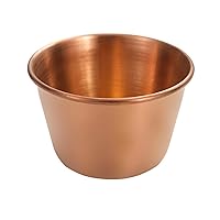 Premium Brushed Stainless Steel Condiment Sauce Cups Spices Pos Liquid Dips Bowl Easy to Use and Clean for Restaurant