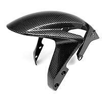 Motorcycle Tail Fender Mud Flap 1pc Front Tire Fender Hugger Fairing Carbon Fiber for HO&NDA CBR 600RR 2007-2019 Accessories for Vehicles