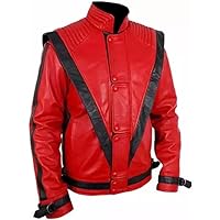 The MJ Thriller Leather Jacket - Movie Star Leather jacket