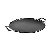 BOLD 14 Inch Seasoned Cast Iron Pizza Pan, Design-Forward Cookware