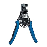 Klein Tools 11063W Wire Cutter / Wire Stripper, Heavy Duty Automatic Wire Stripper Tool for 8-20 AWG Solid and 10-22 AWG Stranded Electrical Wire