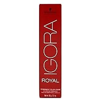 Professional Igora Royal Permanent Hair Color, 4-88, Medium Brown Red Extra, 60 Gram