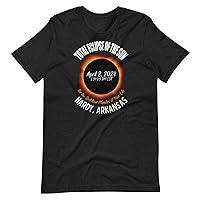 Hardy Arkansas T-Shirt for The Great North American Total Eclipse of The Sun April 8, 2024 Best Souvenir Gift Shirts