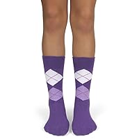 Elite Quality Ring Bearers/Junior Groomsmen Soft Cotton Youth Argyle Dress Socks