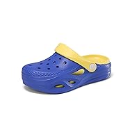 Kids Cute Clogs Cartoon Garden Shoes Boys Girls Slides Slippers Slip On Water Shower Beach Pool Sandals