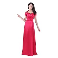 Red Halter Off the Shoulder Floor Length Prom Dresses 2014