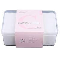 Cotton Cushion1000 Pcs/Set Cotton Cushion Makeup Remover Pad Thin Soft Cleaning Toning for Fac