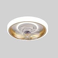 Flushmount Ceiling Light with Ceiling Fan, Remote Ceiling Fan with Lights with 3 Level Wind Speed,Kids Ceiling Fan with Lights for Home
