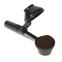 Perfect Pod EZ-Scoop | 2-in-1 Coffee Scoop and Funnel for Single-Serve Refillable Capsules, 2 Tablespoon Portioned Coffee Scooper