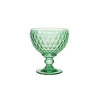 Villeroy & Boch Boston col Bowl Extravagant Elegant Champagne Crystal Glass Green 400 ml