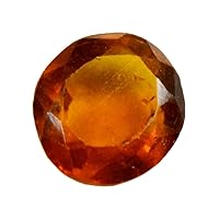 10X10 to 12X12 MM Real Hessonite Calibrated Stone Round Faceted Loose Gemstone at Wholesale